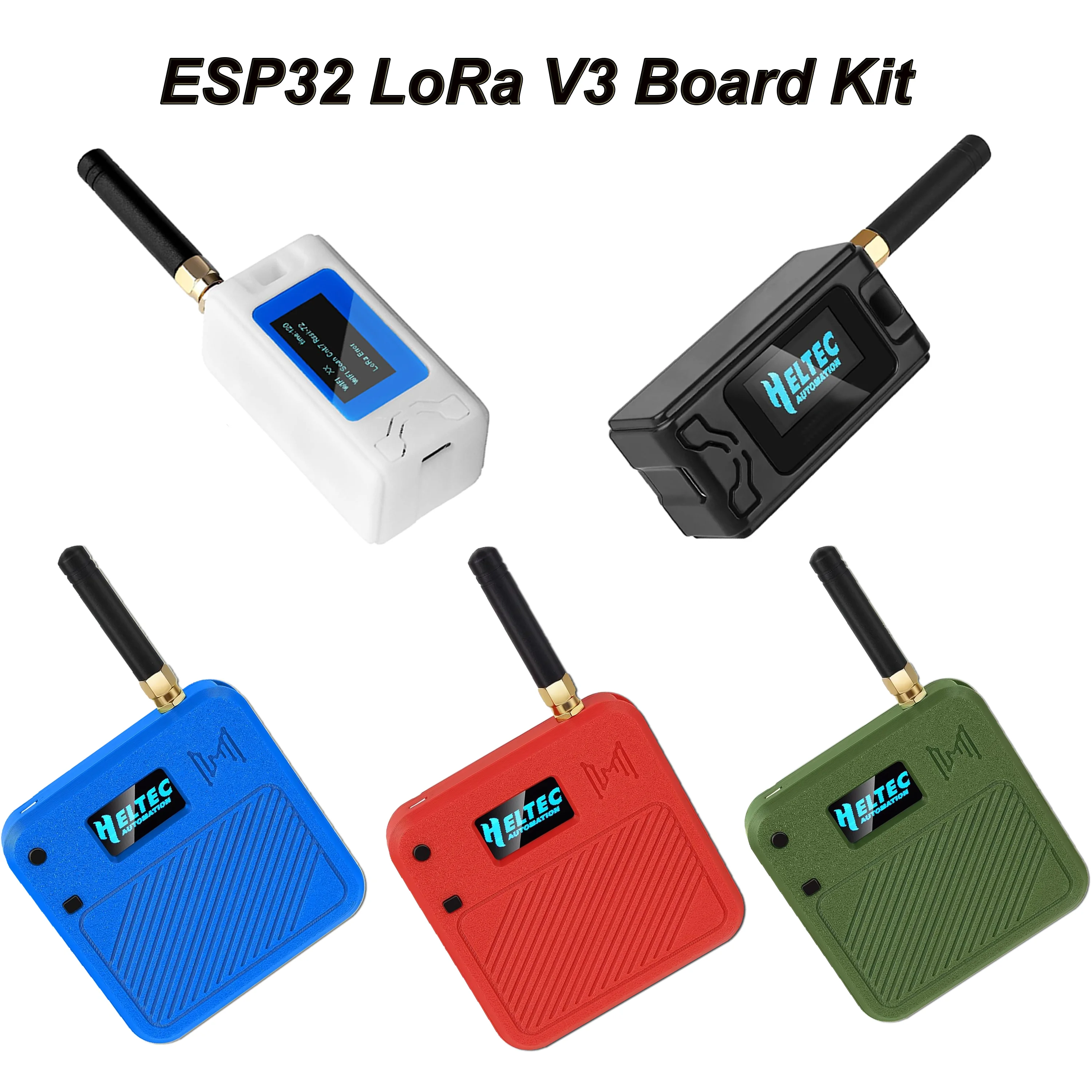 Meshtastic Heltec V3 WIFI LoRa 32 868 MHz ESP32 SX1262 0,96 Zoll blaues OLED-Display-Entwicklungsboard