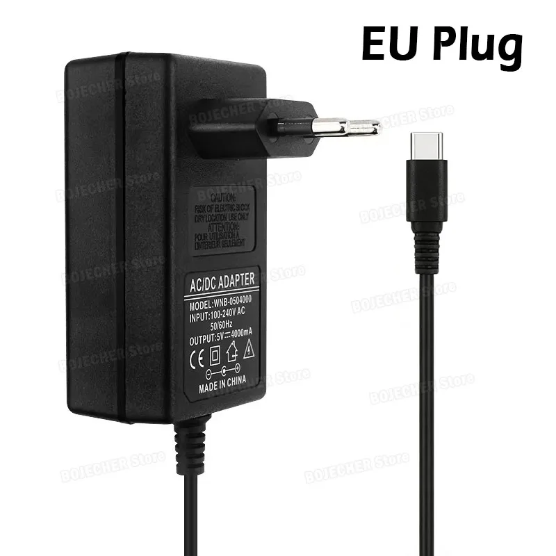 5V 4A USB-C-Ladegerät für Raspberry Pi 4B 20W Typ-C-Stromversorgungsadapter für Orange Pi 5/5B/4 LTS/4B/3