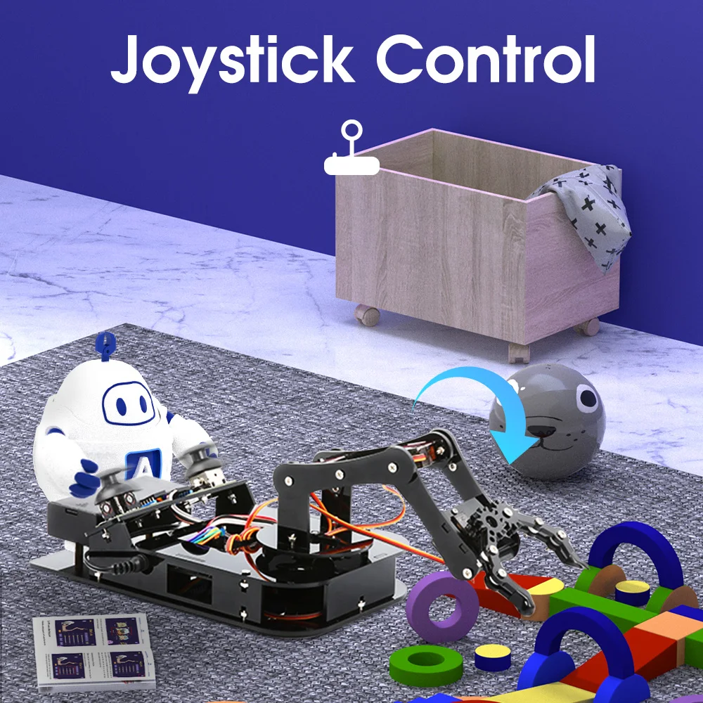 ACEBOTT ESP32 4 DOF Roboterarm Lernset WLAN Elektronische Komponenten – Bild 2