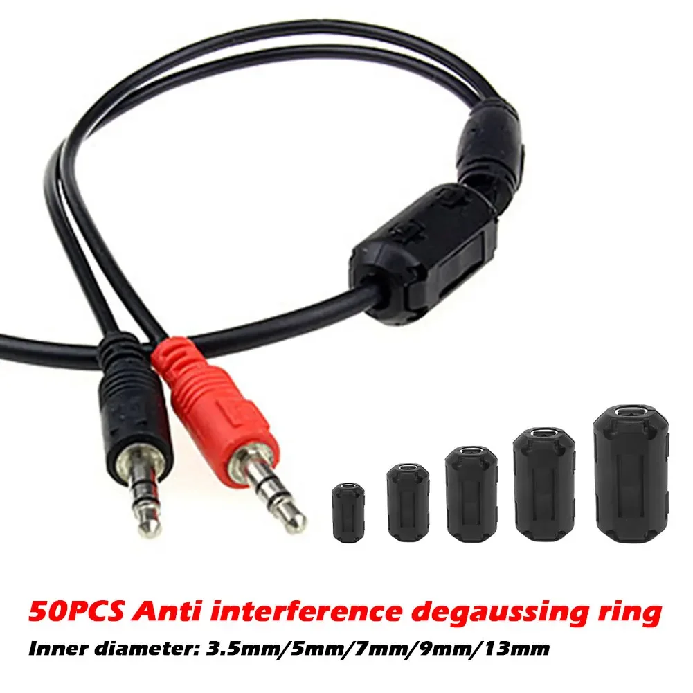 Clip-on Ferrit Ring Core Bead Choke RFI EMI Filter Noise Suppressor – Bild 3