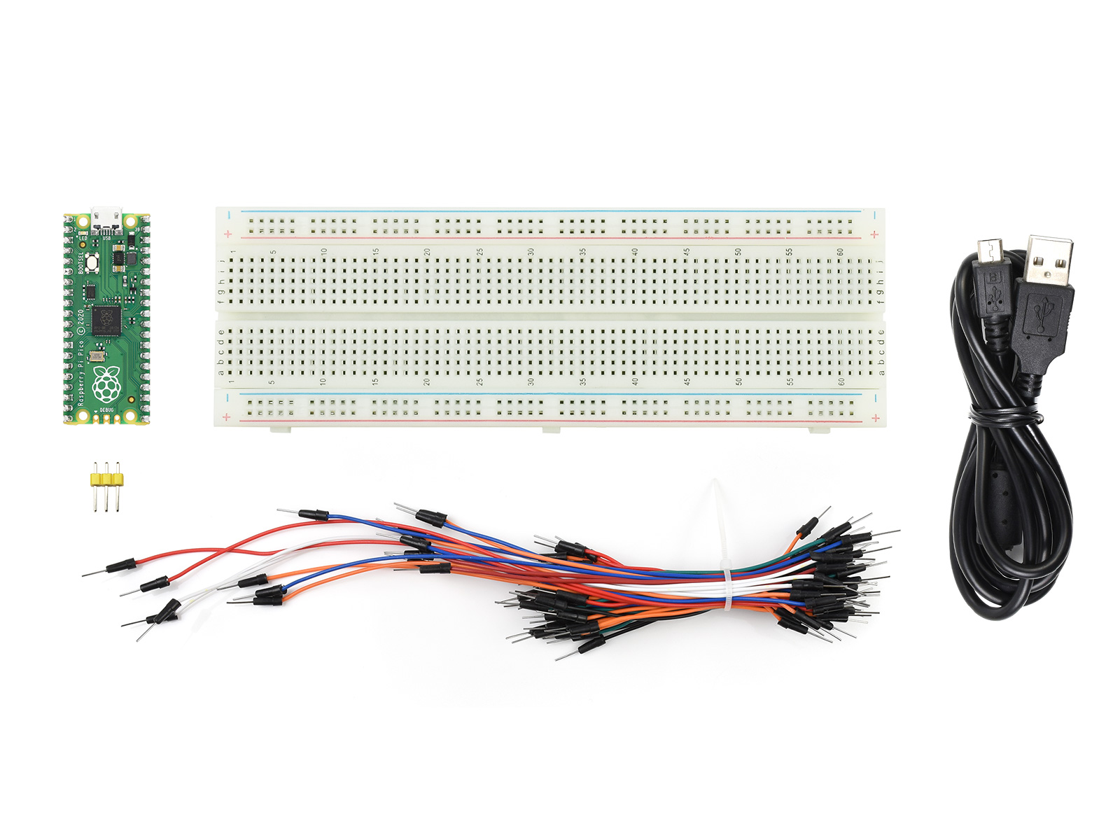 Raspberry Pi Pico Hochleistungs-Mikrocontroller-Board mit flexiblen – Bild 5