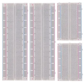 400/830 Punkte Breadboard 830 Punkte Breadboard MB-102 Lötfreie PCB-Testplatine 400-Loch-Breadboard MB102