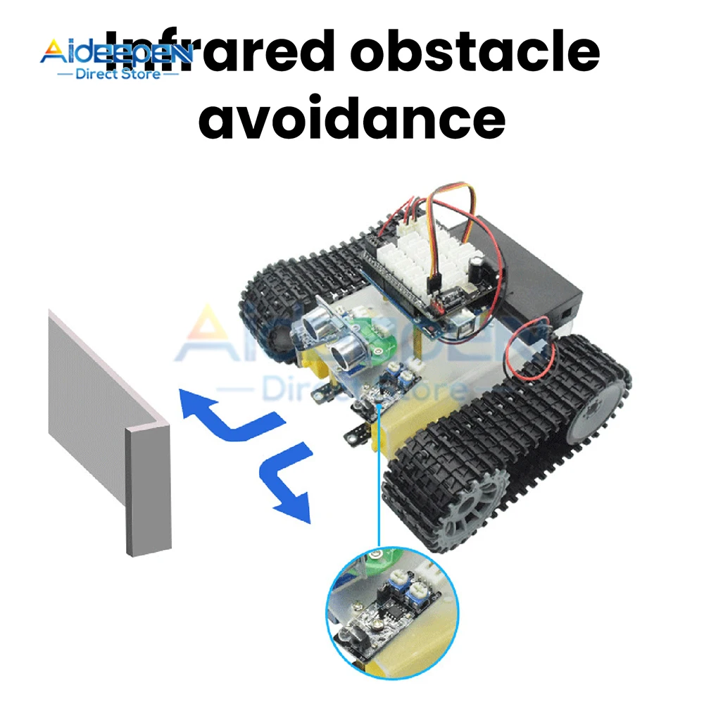 Intelligenter Roboter-Bausatz mit Ultraschall-Hinderniserkennung – Bild 5