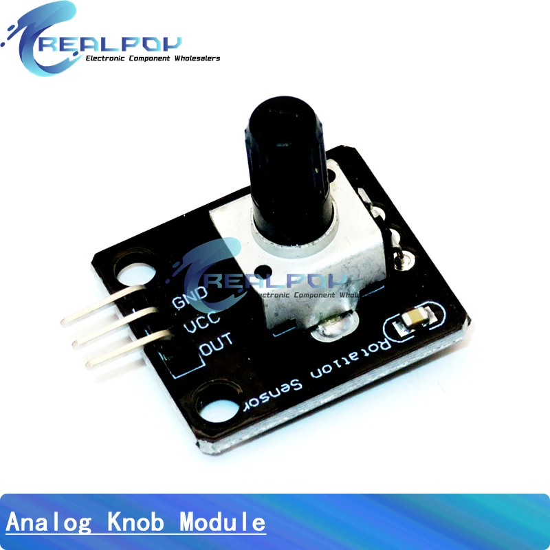360-Grad-Drehgebermodul Drehpotentiometer Analoges Knopfmodul KY-040 – Bild 6