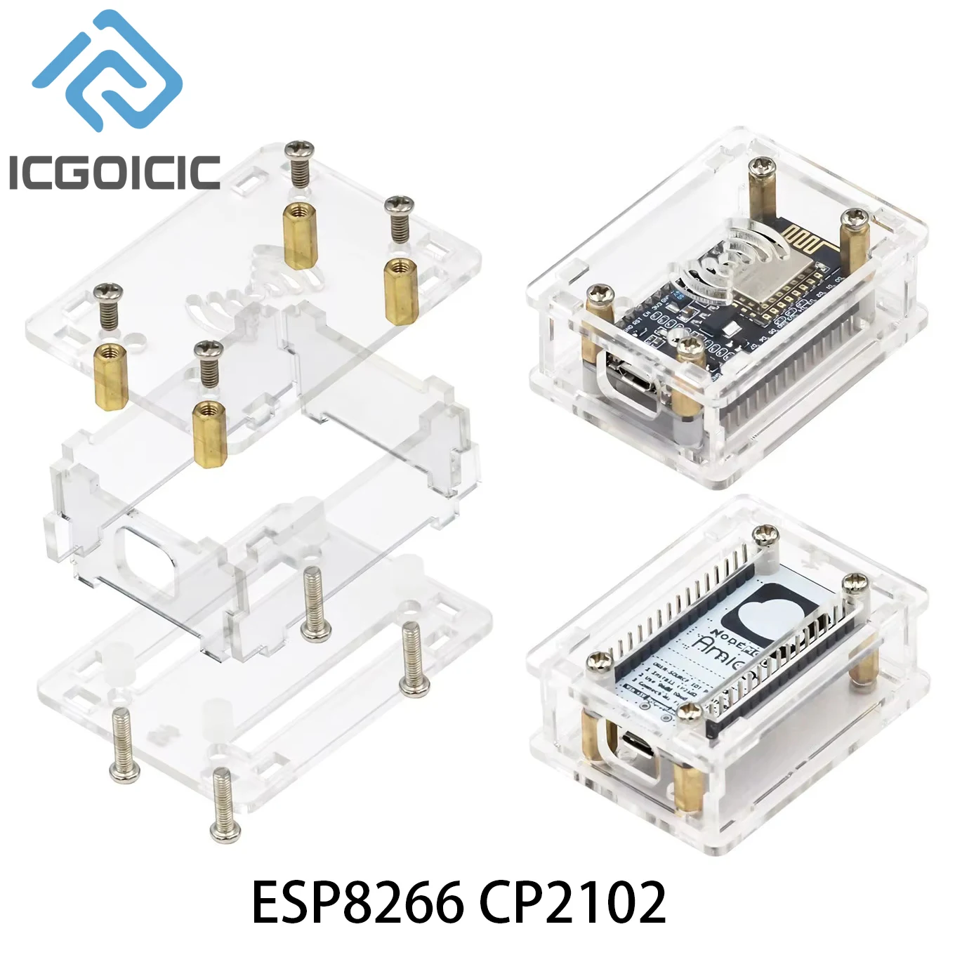 NodeMcu Lua 2102 340G für ESP-32 IoT-Entwicklungsboard Transparente – Bild 3