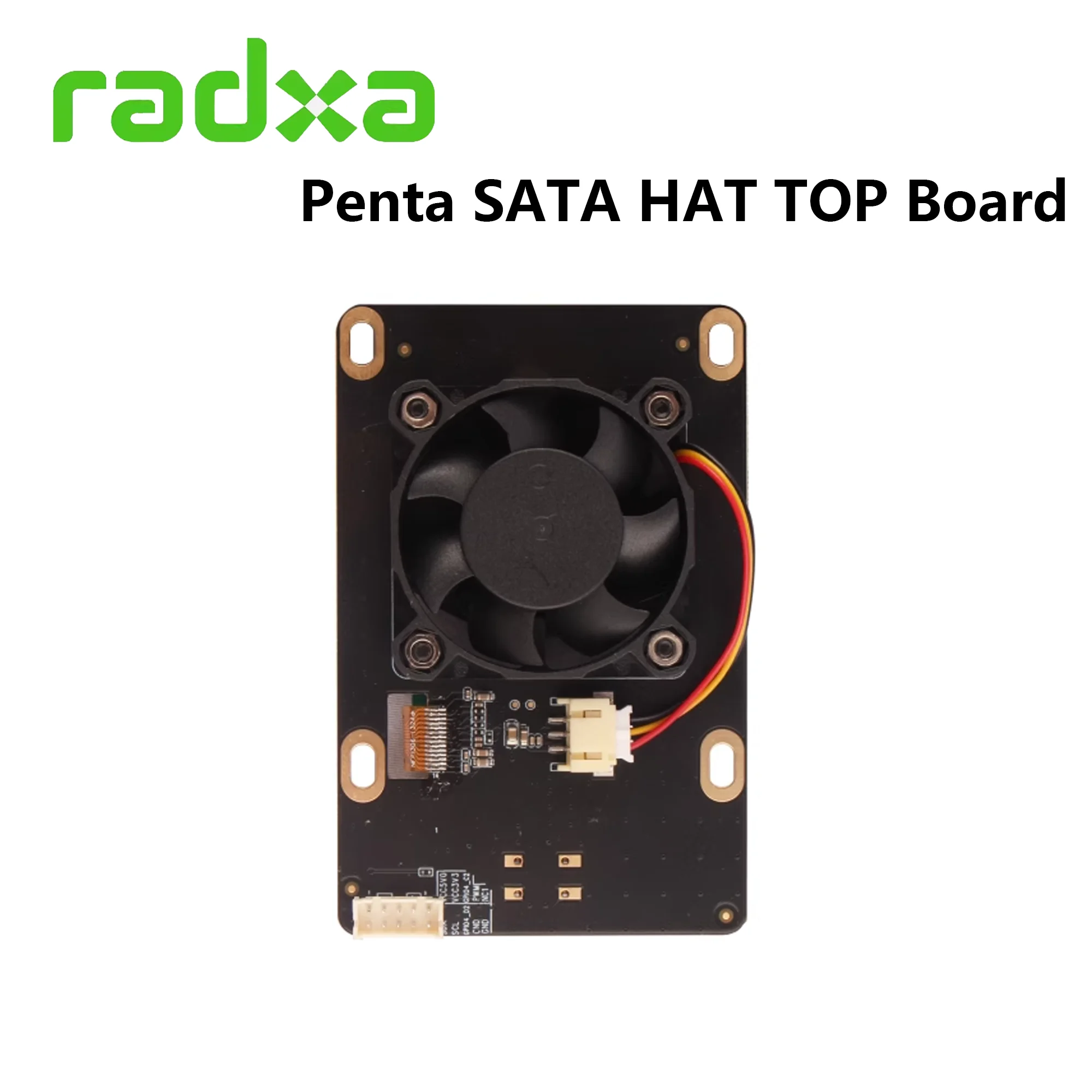 Penta SATA HAT TOP Board optional Radxa Penta SATA HAT für Raspberry – Bild 3
