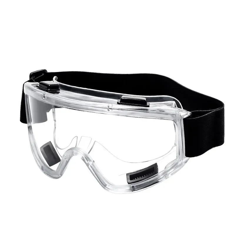 Schutzbrille - Spritzwassergeschützte, staubdichte und sanddichte Schutzbrille, verstellbare klare Brille