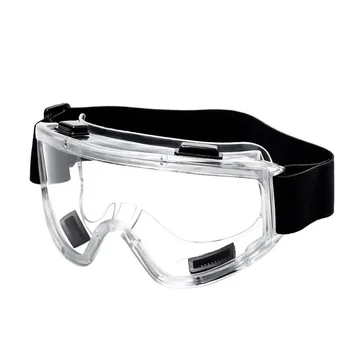 Schutzbrille - Spritzwassergeschützte, staubdichte und sanddichte Schutzbrille, verstellbare klare Brille