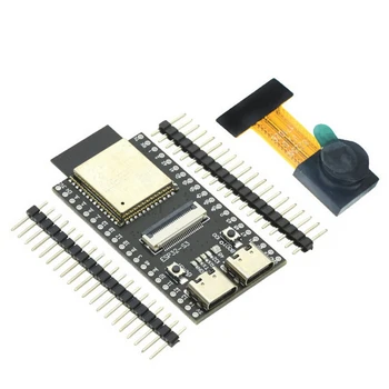ESP32-S3-N16R8 CAM Entwicklungsboard, WLAN-BT-Funkmodul mit OV2640/5640 Kamera, Kompatibel mit ESP32-Serie