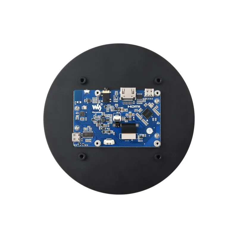 Raspberry Pi 5 5,0 Zoll IPS kapazitiver Touchscreen, rundes LCD 4,0 – Bild 4