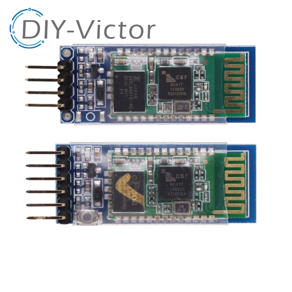 HC-05 hc05 rs232 drahtloses modul für arduino serielle 6 pin bluetooth – Bild 4