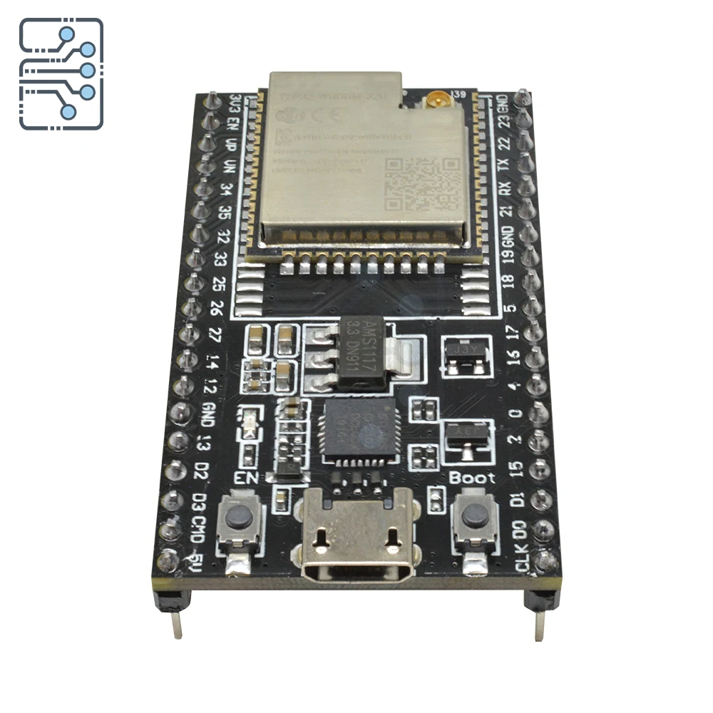 ESP32-Devkitc V4-Entwicklungsplatine Kern platine ausgestattet – Bild 5