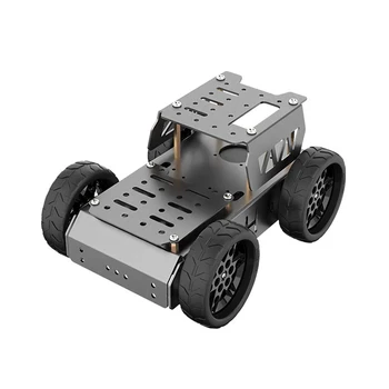 4WD reguläres/Mecanum Rad Chassis mit tt Motor Aluminium legierung Rahmen Smart Car für Arduino Roboter DIY