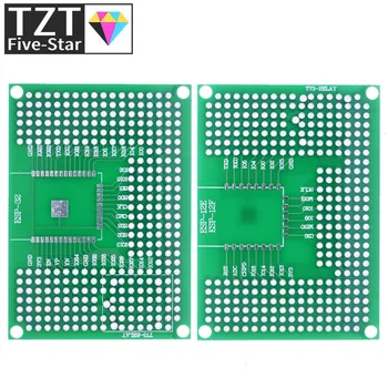 GREATZT 5x7CM Doppelseitige Prototyp-Leiterplatte Breadboard Protoshield für Arduino Relay ESP8266 WIFI