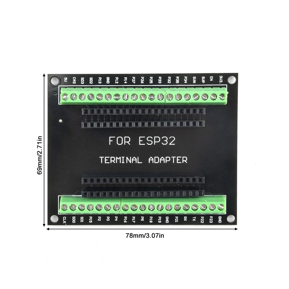 ESP32 Development Board Breakout Board GPIO 1 in 2 für 38 Pin ESP-32S – Bild 3