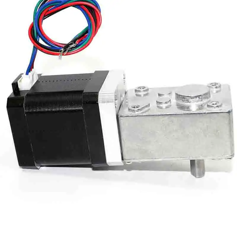 NEMA 17-Schrittmotor mit rechtwinkligem Schneckengetriebe, niedrige – Bild 2