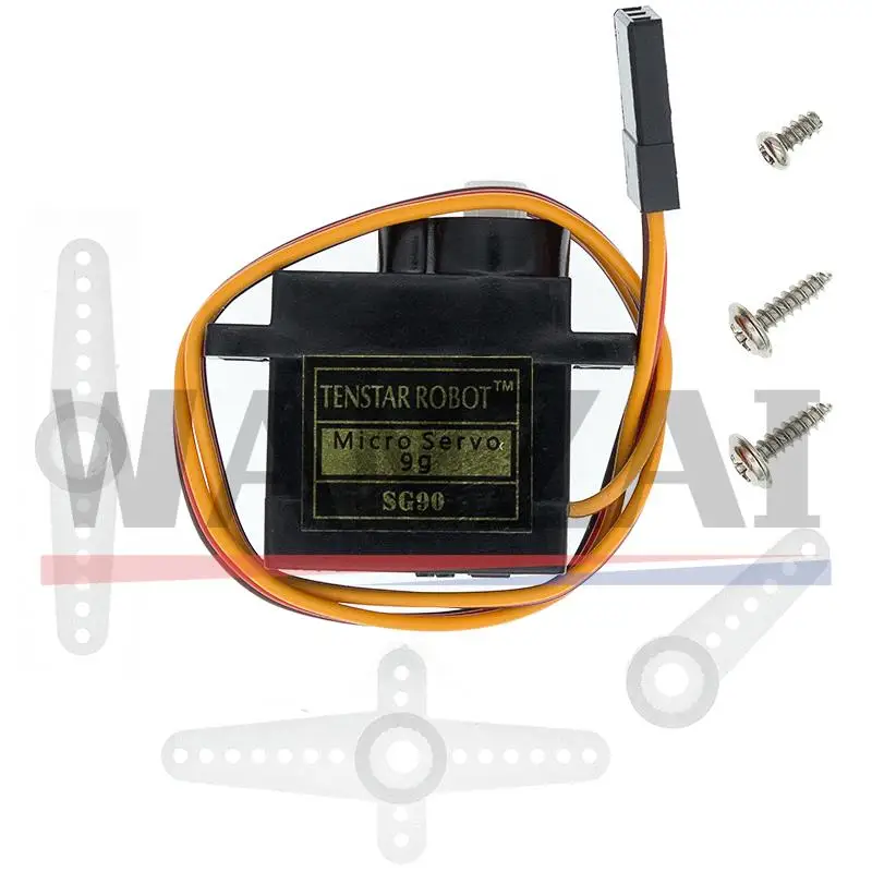 SG90 MG90 MG90S Servos Digital MG995 MG996 Servo Metall Getriebe – Bild 2