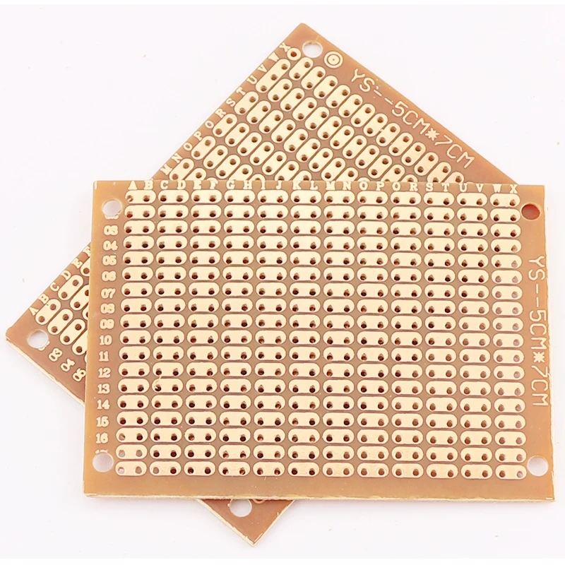 5*7cm DIY Prototyp Papier platine Universal Experiment (5 Stück) – Bild 2