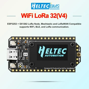 Heltec WiFi LoRa 32 V4.3 863-928MHz ESP32S3+SX1262 BLE LoRa Node, Meshtastic und LoRaWAN 0,96 Zoll OLED