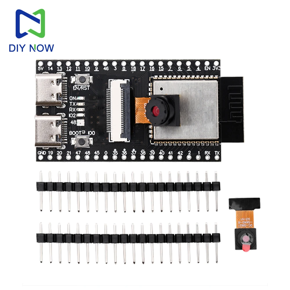ESP ESP32-S3 CAM WiFi Bluetooth Development Board Modul Onboard – Bild 4