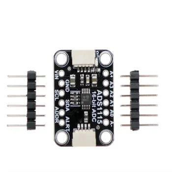 ADS1115 16-Bit 4-Kanal ADC PGA Modul, STEMMA QT/Qwiic kompatibel (3 Stück)