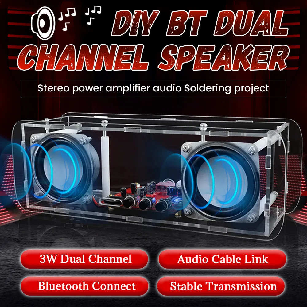 DIY Bluetooth Lautsprecher Elektronik Kit Löten DIY Projekt Praxis – Bild 2