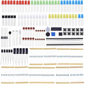 Elektronische Komponenten Basic Starter Kit für Arduino UNO MEGA2560 Raspberry Pi