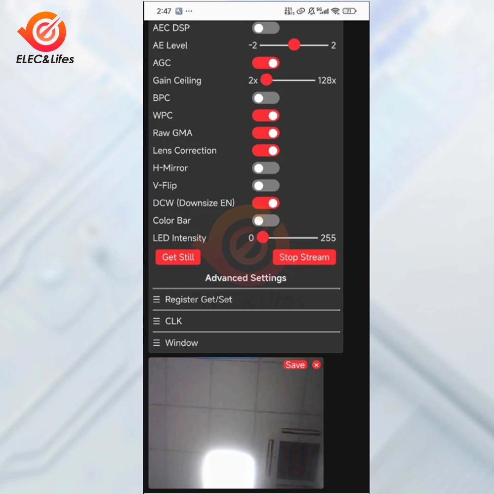 ESP32-S3 AI-Kameramodul mit OV2640/OV3660-Kamera, integriertem WLAN – Bild 5