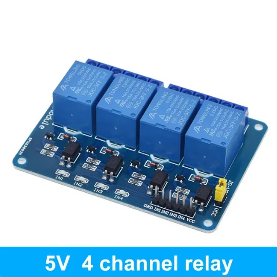 5V 12V 24V 1 2 4 6 8-Kanal-Relaismodul mit Optokoppler-Ausgängen 1 2 4 – Bild 5