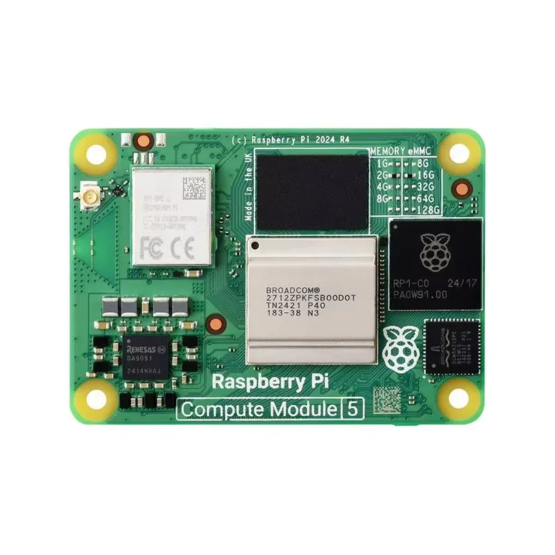 2026 Neues WaveShare Raspberry Pi CM5 Compute Modul Linux Entwicklungsboard mit Erweiterbarem WiFi PCIe 64-Bit
