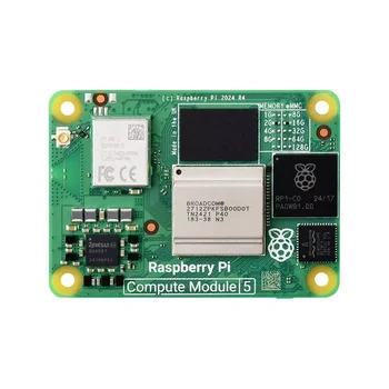WaveShare Raspberry Pi CM5 Compute Modul Linux Entwicklungsboard mit Erweiterbarem WiFi PCIe 64-Bit Mini