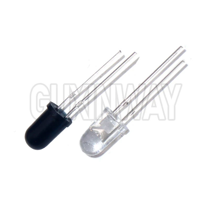 10 Paar 3mm 5mm 940nm LEDs Infrarot-Sender und IR-Empfänger-Dioden F3 – Bild 6