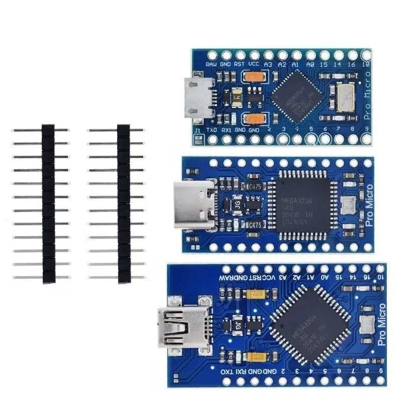 Pro Micro ATmega32U4 Mikrocontroller-Board 5V 16MHz Ersatz – Bild 4