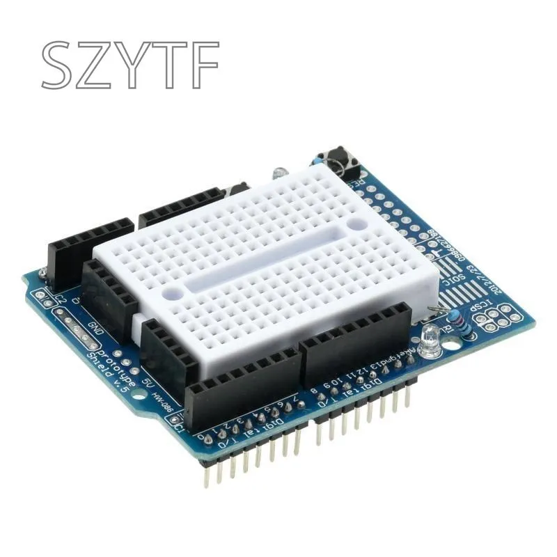 Smart Electronics Uno Proto Shield Prototyp Erweiterungs karte mit SYB-170 Mini-Steck brett basierend