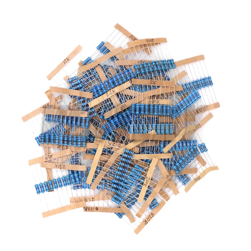 1W Metallfilm-Widerstands kit 1% 0,33-2,2 m Ohm Werte x (1220 Stück) – Bild 6