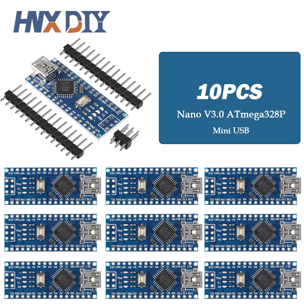 Nano V3.0 Micro Controller Modul ATmega328P Modul Nano Board CH340 USB – Bild 6