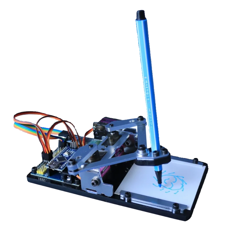 Arduino Zeichenbrett Roboterarm, DIY-Zeichenroboter, Programmier-Lernset für Universitäts