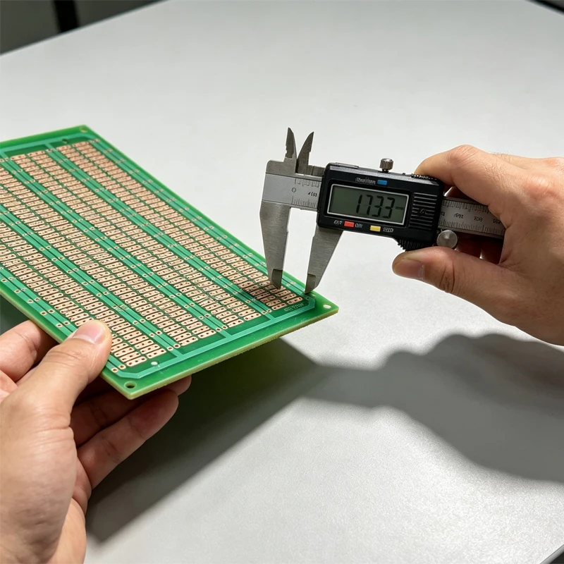 9x15cm Universal-Prototyp-Leiterplatte, 90*150mm Matrix-Experiment-Protoboard, Einreihige Durchgehende Löcher