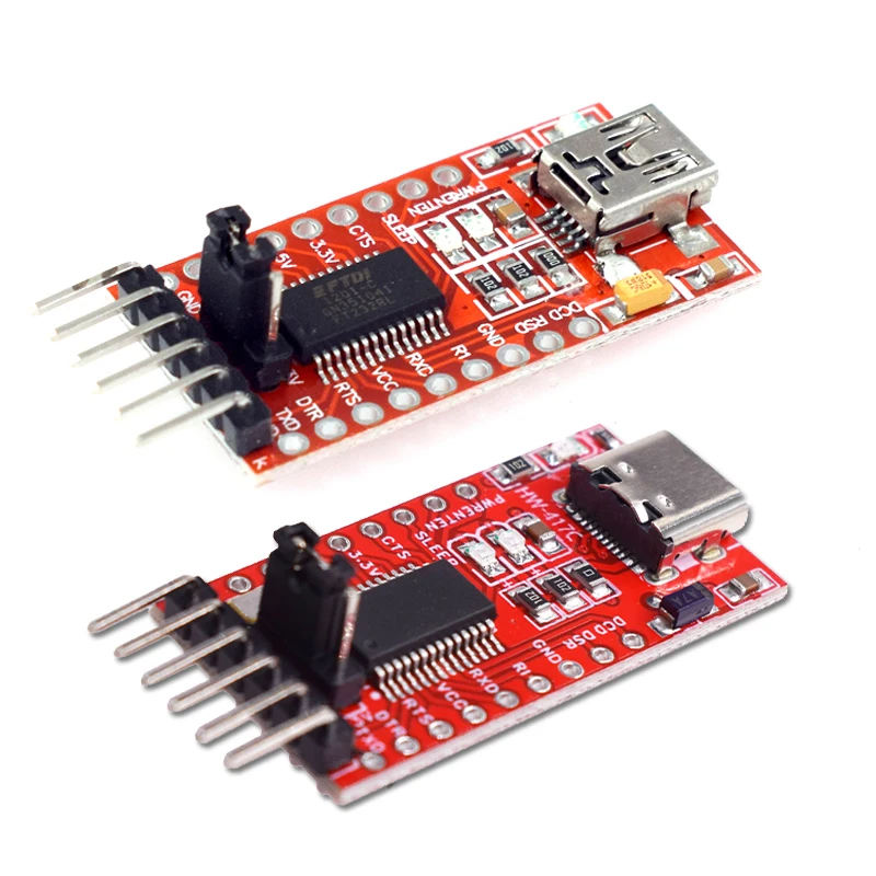 FT232RL FTDI USB 3,3 V 5,5 V zu TTL Serielles Adaptermodul für Arduino – Bild 2