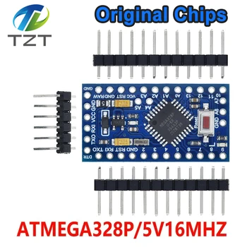 DIYTZT 1/3 Stück ATMEGA328P Pro Mini 328 Mini ATMEGA328 5V/16MHz ATMEGA328 3,3V 8MHz Modul für Arduino