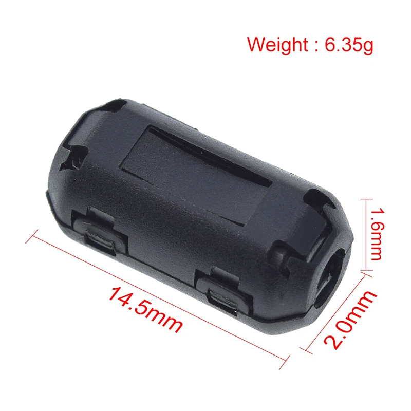 5mm Clip-On-Ferritringkern-Geräusch unterdrücker für Filter für aktive – Bild 2
