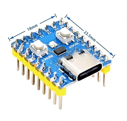 RP2040-Zero RP2040 für Raspberry Pi Mikrocontroller PICO Development Board Modul Dual-core Cortex M0 Prozessor