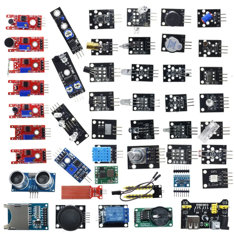 Arduino 45 in 1 Sensoren Module Starter Kit besser als 37in1 Sensor – Bild 2