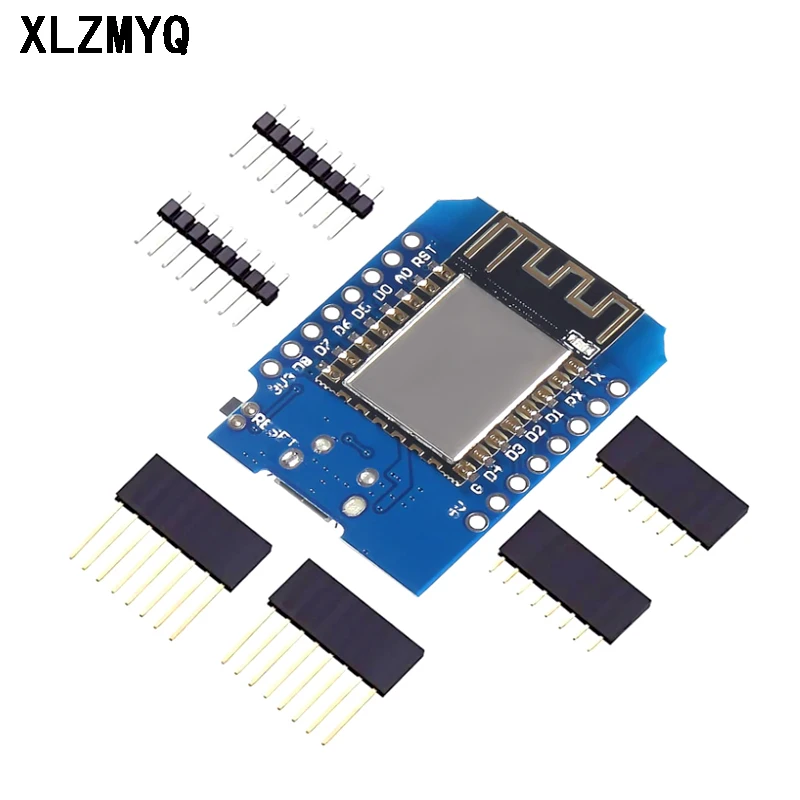 D1 Mini Nodemcu ESP8266 ESP-12 ESP-12F CH340 V2 USB Wemos (10 Stück) – Bild 2