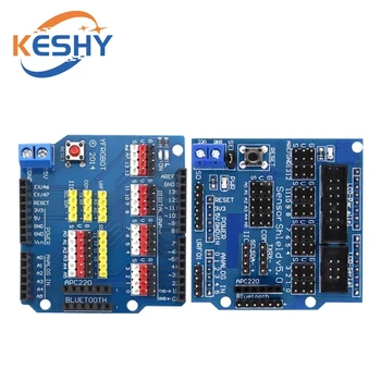 V5 Sensor Shield Erweiterungsplatine Schild für Arduino UNO R3 V5.0 Elektronikmodul Sensor Shield V5