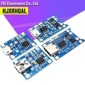 Micro USB 5V 1A 18650 TP4056 Lithium-Ladegerät Modul Lade Mit Dual Funktionen 1A Li-Ion Batterie (5 Stück)