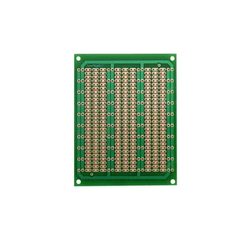 7 x 9 cm einseitige Faser-FR4-Leiterplatte, einseitig, 2,54 mm Lochabstand, Kupfer-Prototyp, Leiterplatten
