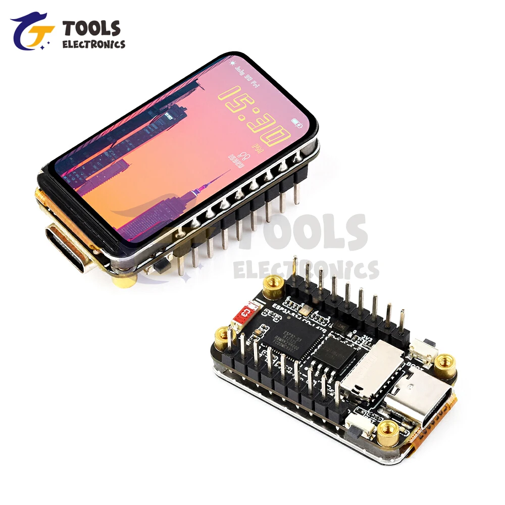 ESP32-S3 Entwicklungsplatinenmodul 1,47-Zoll-LCD-Display WiFi BT – Bild 2