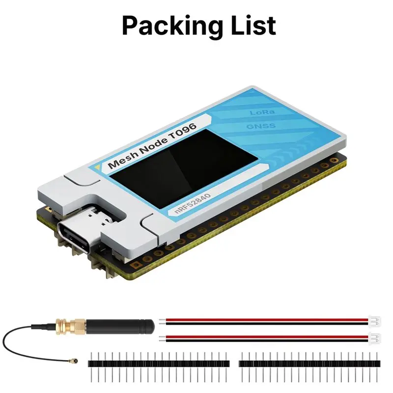 Heltec Mesh Node T096 Entwicklungsboard 863-928Mhz Meshtastic NRF52840 – Bild 4