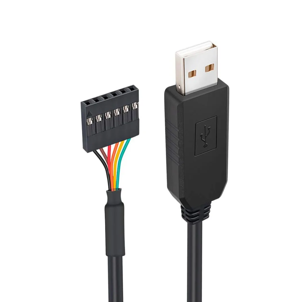 USB-zu-TTL-Seriell-5-V-Adapterkabel mit FTDI FT232RL-Chip, 6-polige – Bild 4